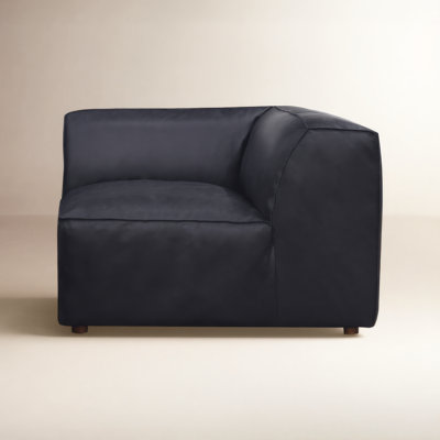 Foley Genuine Leather Corner Chair