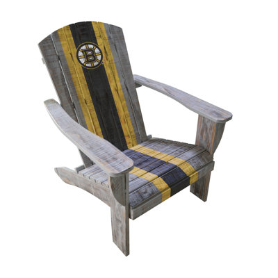 Chaise adirondack en bois nhl