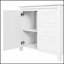Meuble-lavabo blanc antique de 36 pouces avec lavabo en céramique et armoire de rangement spacieuse pour une organisation élégante-1507327267