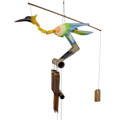 Bamboo Animals Wind Chime