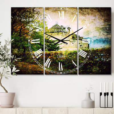 Très grande horloge murale Swigart