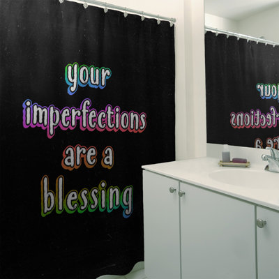 Shower Curtain with Liner Included