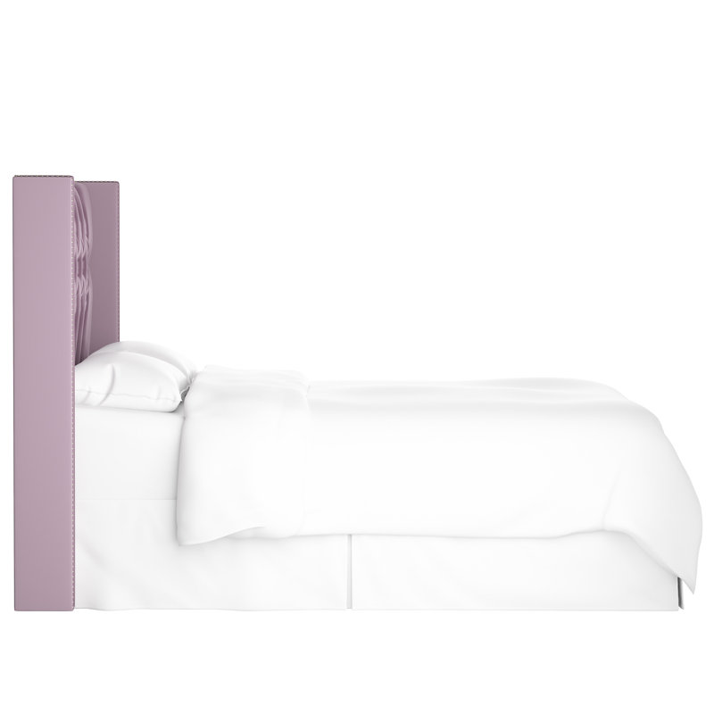Knighten Upholstered Headboard, King, Shantung Khaki