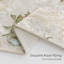 Jeté classique en damas pour canapé-lit, couverture décorative de luxe avec motifs floraux 52 po x 72 po-122578564