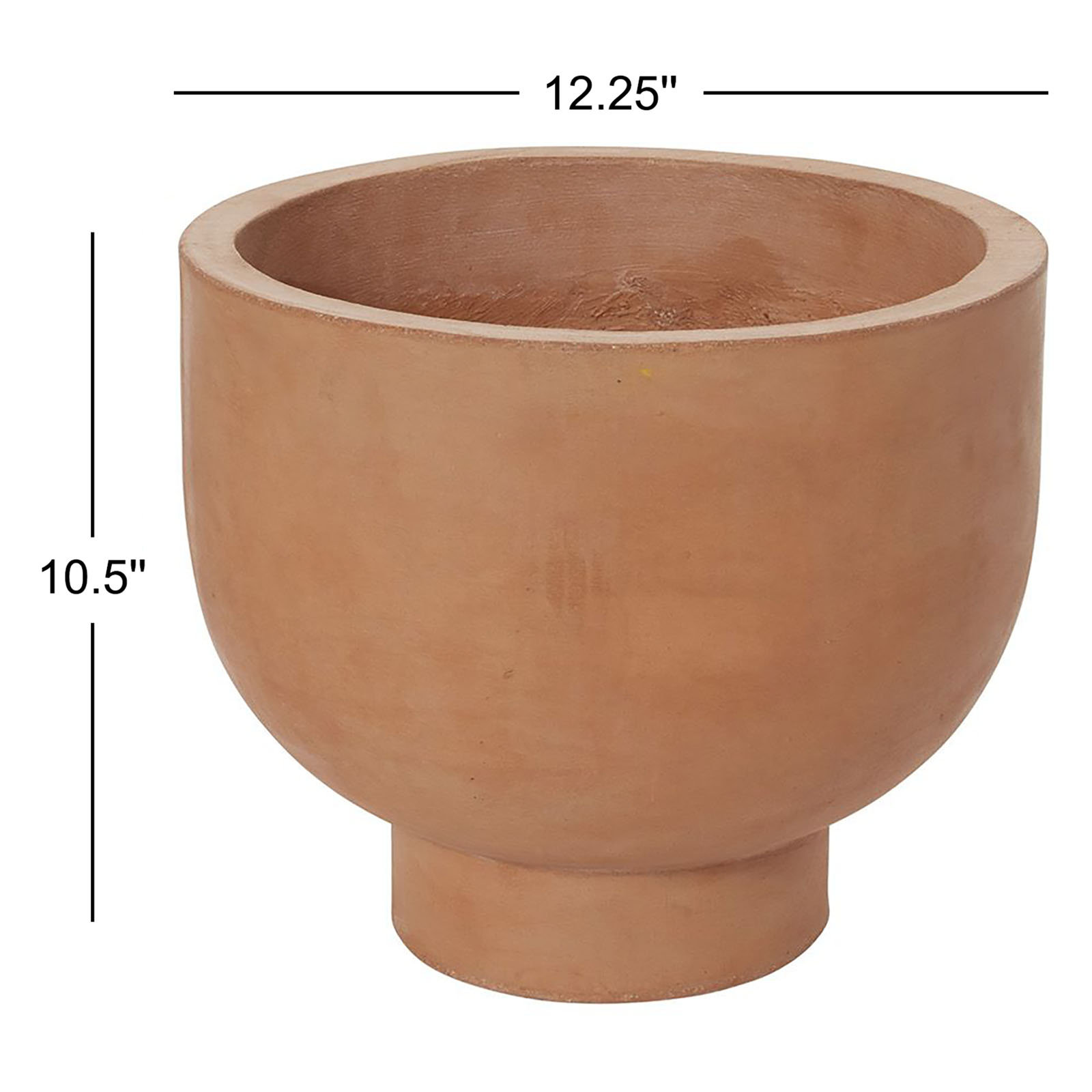 Totton 12" Concrete Pot Planter