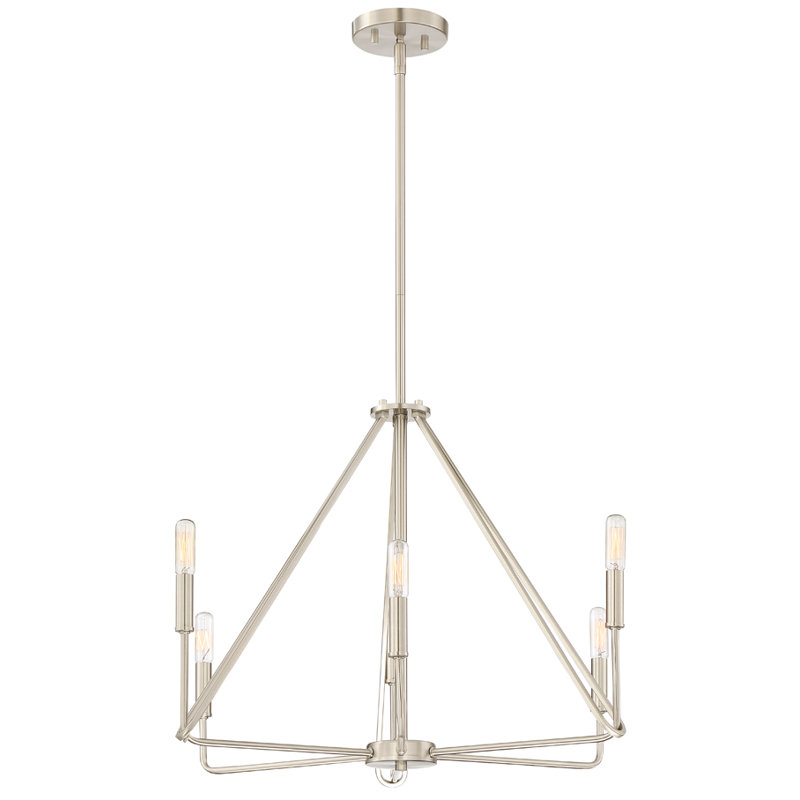 Lustree 6 lumières façon bougie/classique Bellicent