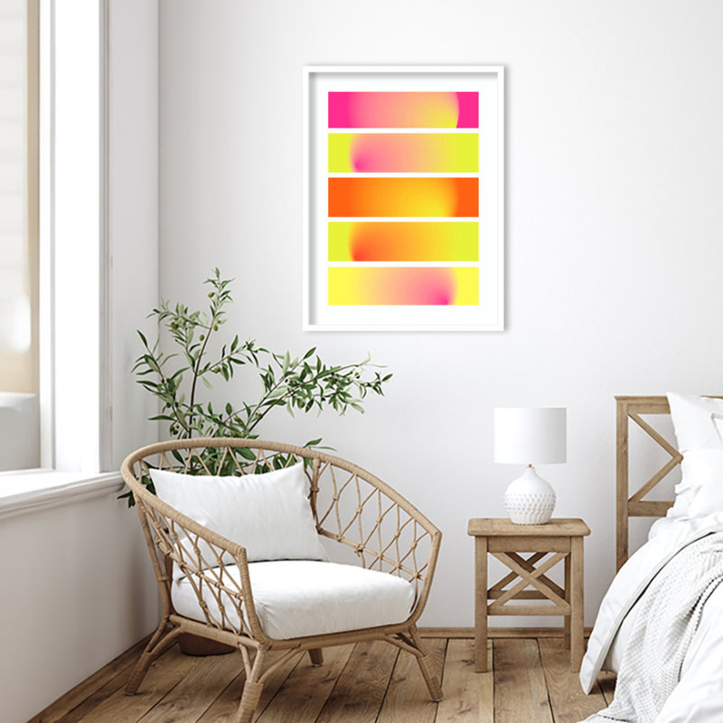 «One Way», impression encadrée sur papier par Valeria Castillo, Cadre blanc, H 33 po x l 25 po