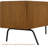 NTC Veil TV Stand with 3 - 4 Doors for TVs up to 75’’, Media Console with Vertical Groove Design and Metal Legs, Modern Entertainment Center for Living Room and Bedroom, Effortless Assembly-955401314-949750061