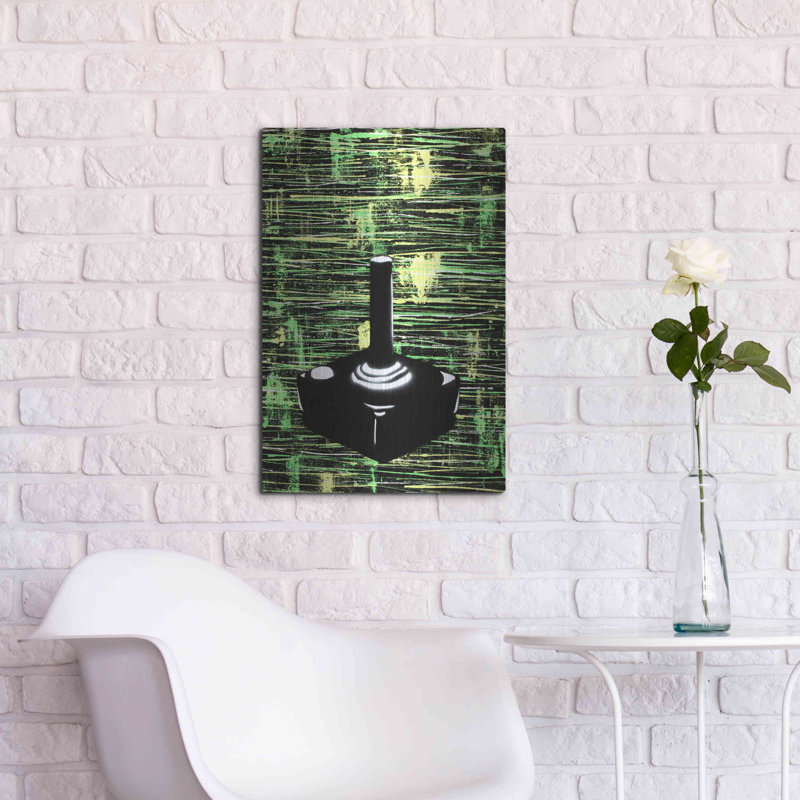 «Joystick» par Craig Snodgrass, Ebern Designs, art mural en métal, H 24 po x l 16 po