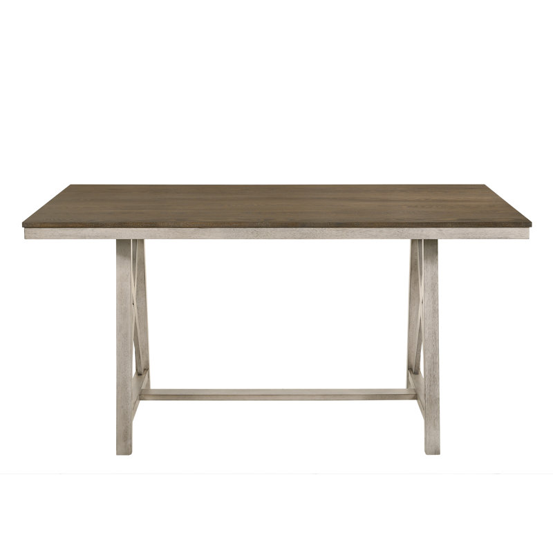 Table de salle à manger rectangulaire L 70,88 po Dariela, L 70,88 po x l 35,5 po