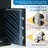 Safe Box Fireproof Waterproof, 2-in-1 Drop Slot Security Safes With Digital Lock & Key For Home Business Use-112204788