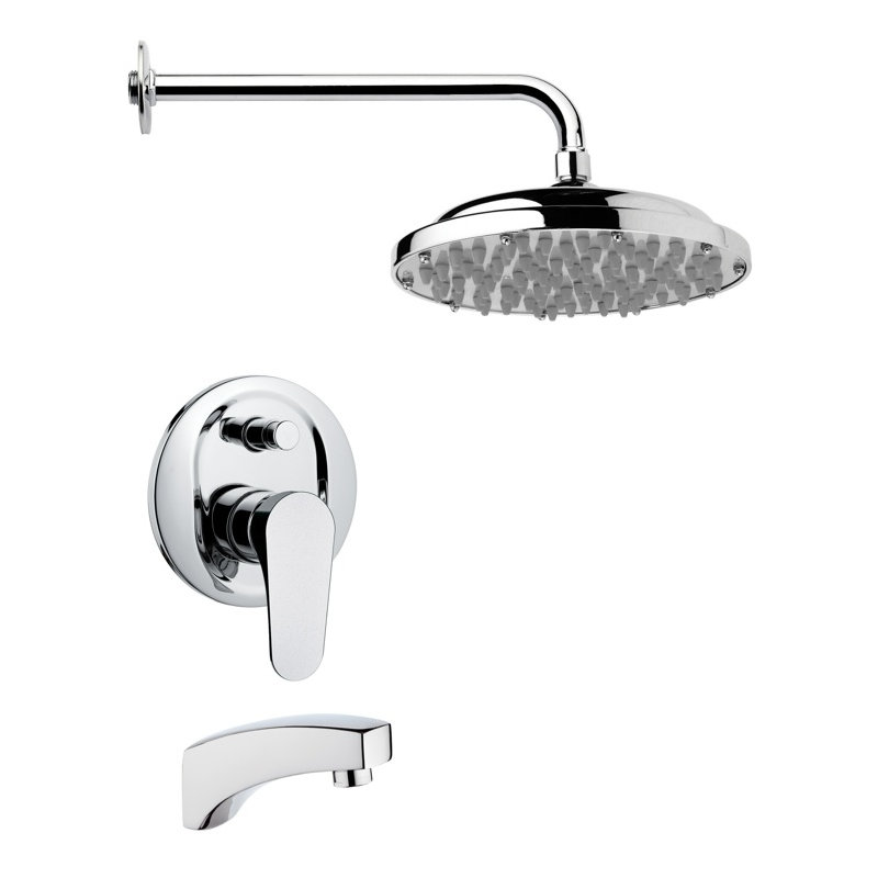 Robinet de baignoire et douche à pression équilibrée Peleo