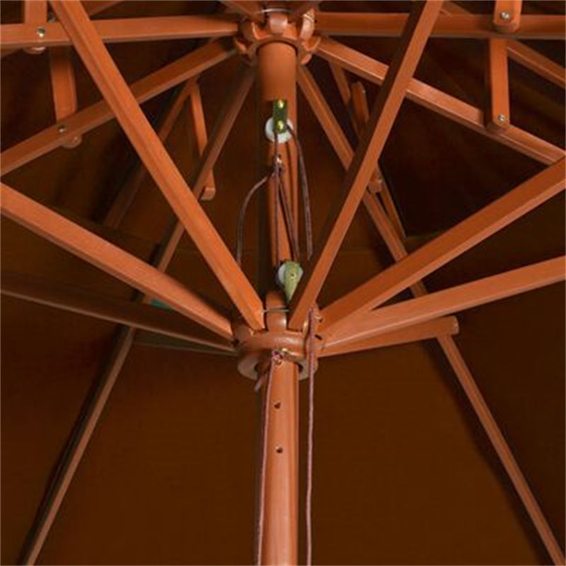 Troutville 270cm Market Parasol, Terracotta
