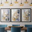 FLORAL Series CECXIV - Impression sur mesure encadrée de qualité supérieure - 3 pièces-318557036-318557010
