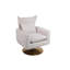 Fauteuil d'appoint pivotant à 360 degrés avec coussin-1188768826