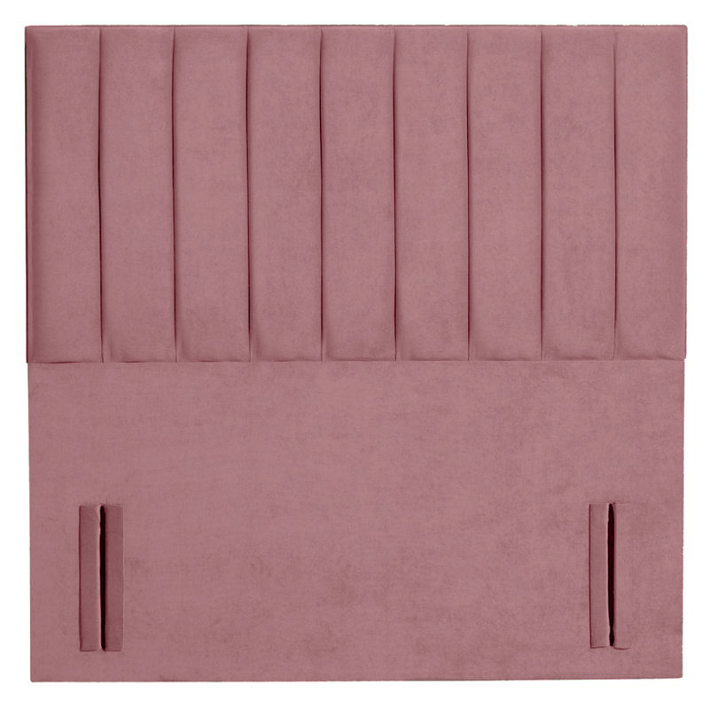 Upholstered Headboard, Single (3'), Pink