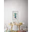 Little Blue Cactus 1 Piece Single Picture Frame Wall Art-276126479