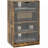 Adjustable Glass Audio Cabinet-903865174