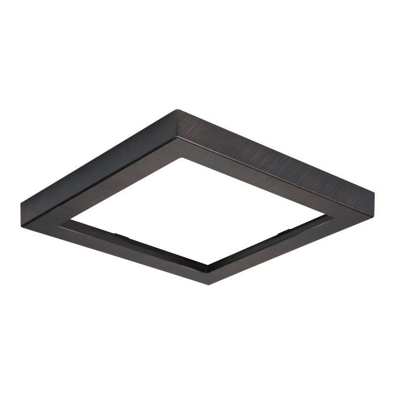 Garniture en miroir encastré 4 ", Bronze toscan