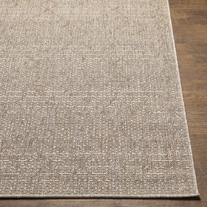 Mendota Moroccan Indoor / Outdoor Rug, Square 6'7"