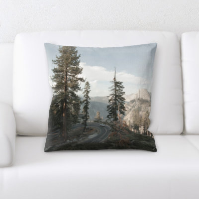 Microsuede Throw Pillow