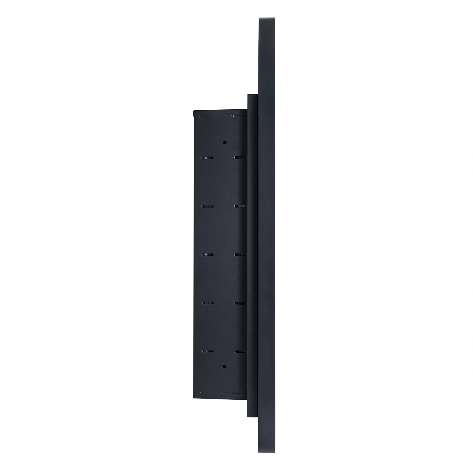 Recessed Medicine Cabinet, Black, 28.3" H x 16" W