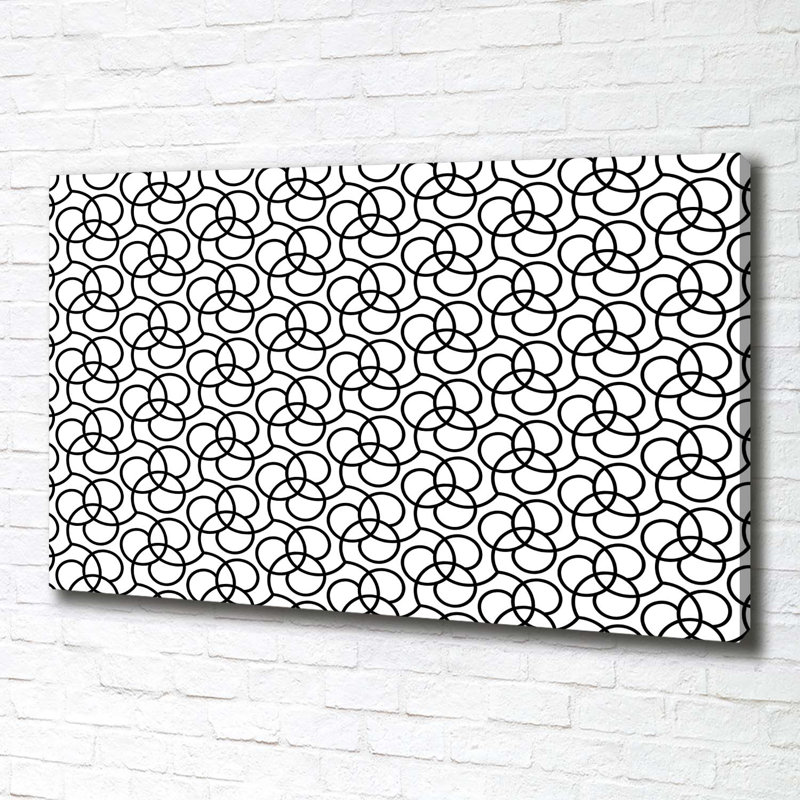 Geometric Background - Wrapped Canvas Print