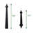 Decorative Garage Door Accents Hinges Handles Hardware Kit,  2 Handles And 4  Hinges
