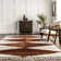 Shaggy Diamond Tassel Area Rug