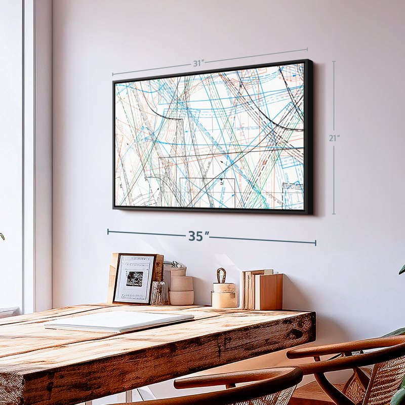«Sewing Pattern Wall Art», H 21 po x l 31 po
