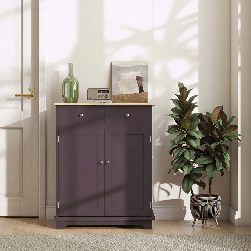 Sideboard with Solid Wood Countertop