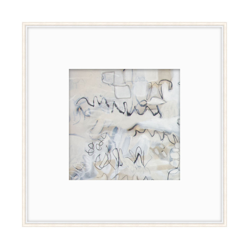 Les lignes entre 6 par Michelle L, H 34,25 po x l 34,25 po