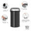 Brabantia Touch Top Trash Can, 16 Gallon