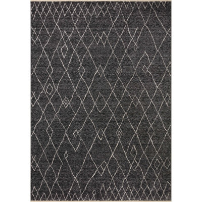 Tapis gris anthracite / colombe Vance