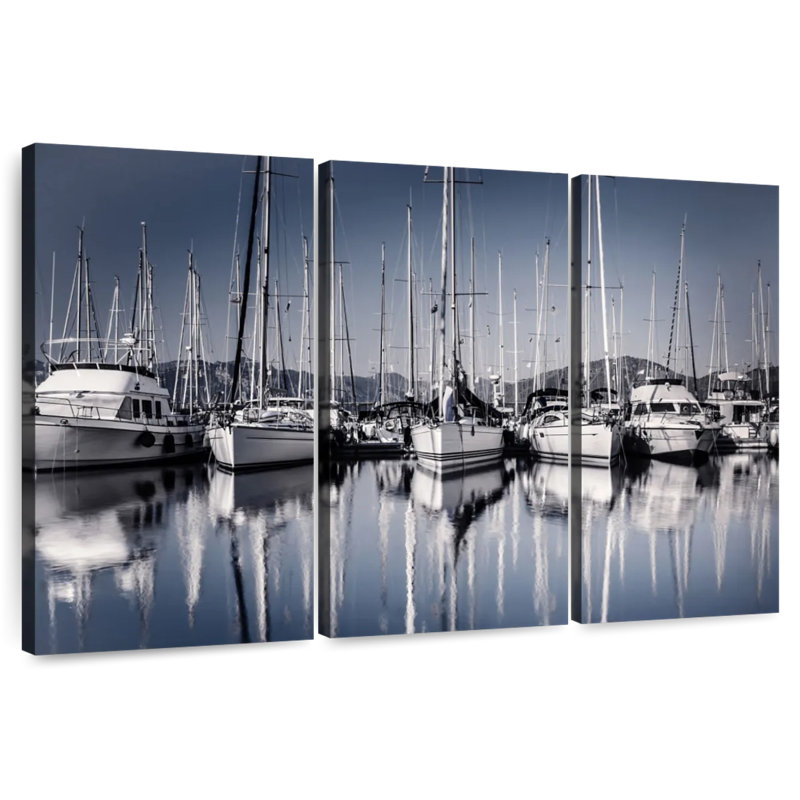Mehar European Marina Yacht, H 32 po x l 50 po