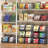 8 Pack Stackable Can Organizer for Pantry Cabinet Food Storage