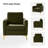 Cedarpoint Upholstered Velvet Tufted Club Chair-248684850