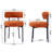 Sherpa Upholstered Metal Dining Chairs-1351667564-1389094373