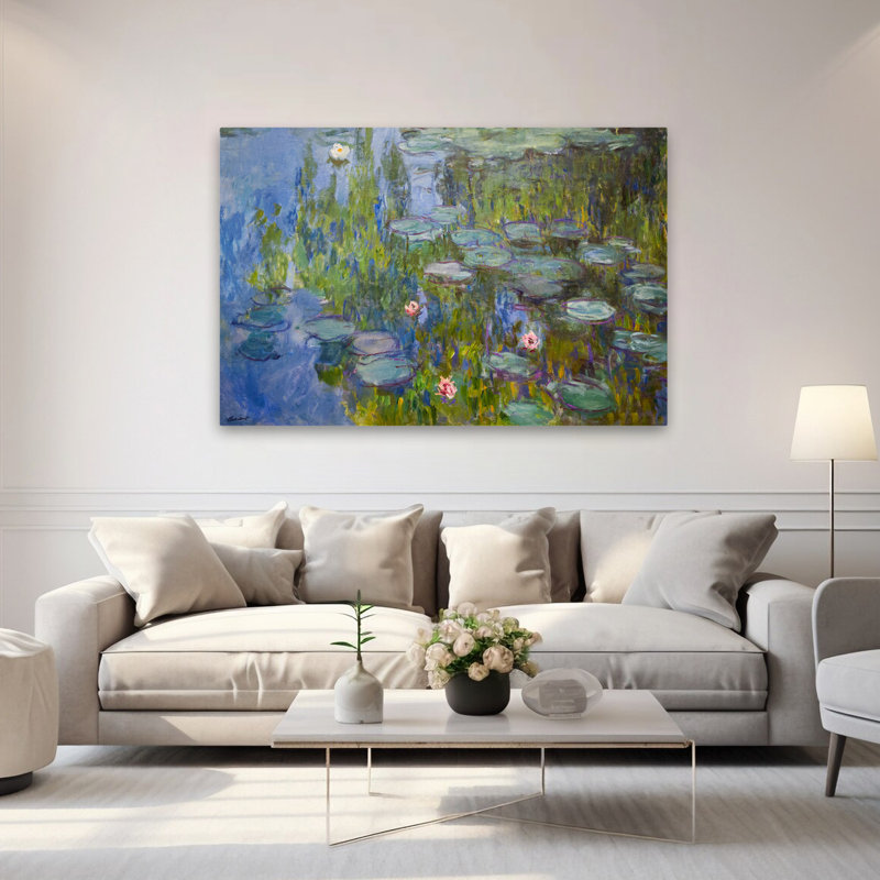 Seerosen - Art du musée des paysages, H 40 po x l 60 po