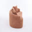 Canapé Boneless à deux places, tissu chenille grain de bois, canapé à compression double éponge, canapé à compression à deux places avec 2 coussins pour la vie / Maison / Mobilier / Appartement / Bureau-1873243736