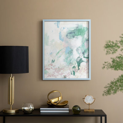 Reproduction encadrée «Arctic Blossoms II» - bois massif