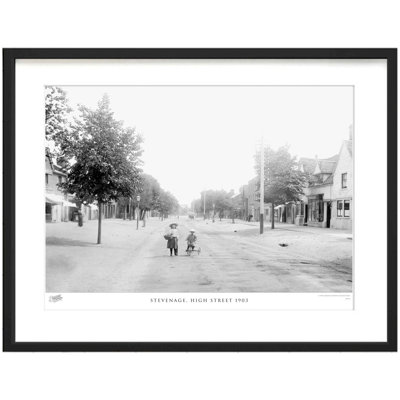 Stevenage, High Street 1903 by Francis Frith - Single Picture Frame Print