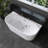 63" x 30" Freestanding Acrylic Whirlpool Bathtub With Nozzle Massage Function,  Massage, Including Faucet