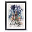 The Kremlin in Moscow Russia - Picture Frame Painting Print-56852780-56852776