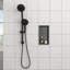 Stainless Steel Shower Niche , Gunmetal Black
