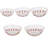20-Piece Glass Bowls with Lids Set - Strawberry Design Mixing Bowls Set with Multiple Sizes