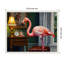 «Flameos Cozy Corner» par Mauriello, reproduction d'art sur toile encadrée-944992352