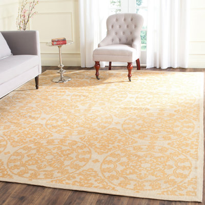 Charing Cross Cedar Brook Hand Loomed Jute Floral Rug