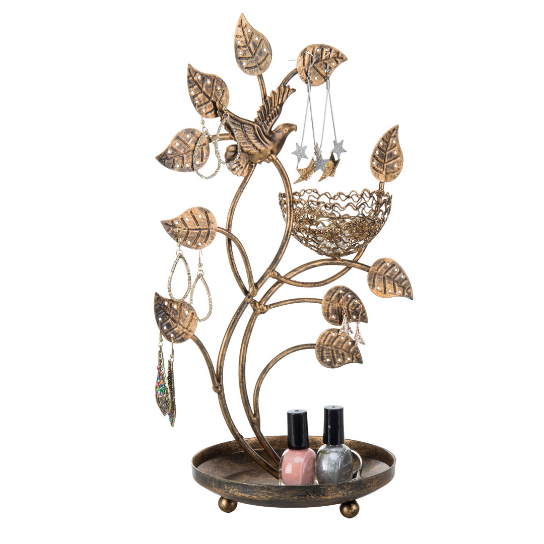 Metal Jewelry Stand + Winston Porter