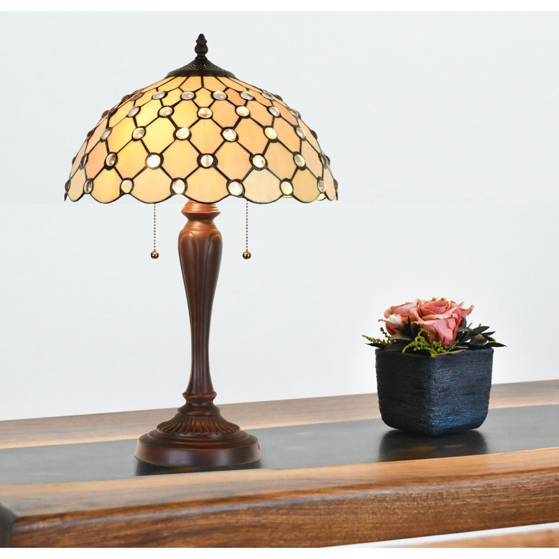 Lampe de table de style Tiffany Fine Art Lighting 21 po